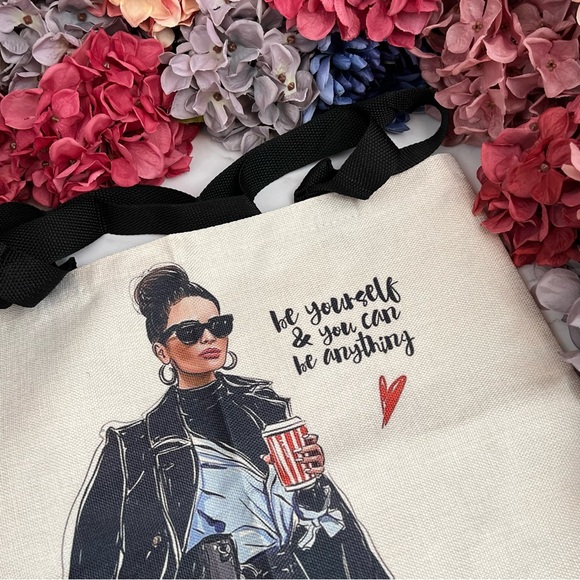 Eco-Friendly High Fashion Strong Woman Folding Tote Bag - Picture 7 of 15